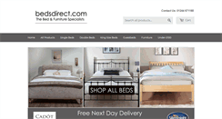 Desktop Screenshot of bedsdirect.com